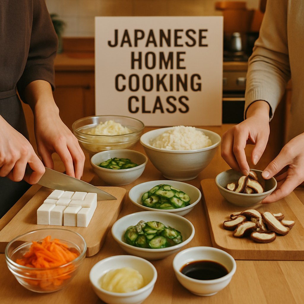 Japanese Home Cooking Class